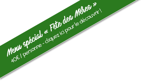 Le menu spécial fête des mères l'Olivier à Castres