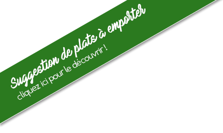 Bandeau plats à emporter