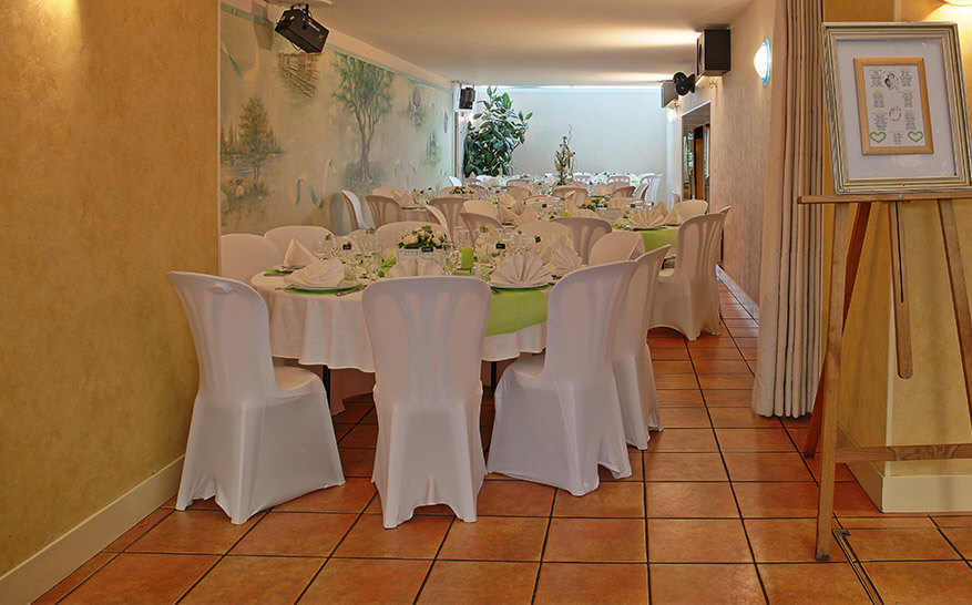 Interior of the restaurant